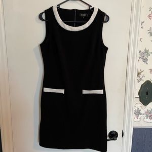 DKNY Black Sheath Dress